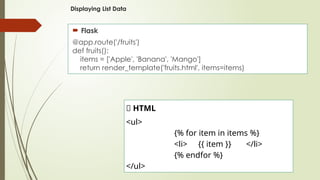 efficient way of web development using python and... Comprehensive Introduction to Web Development Using Python and Flask ...