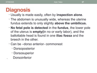 Unit IV Abnormal Labure presentation PP (1).pptx