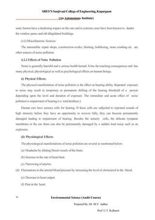 Unit iv Air and Noise Pollution | PDF