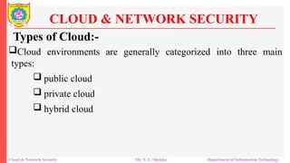 Unit - IV CLOUD & NETWORK SECURITY, Cloud Attacks | PPTX