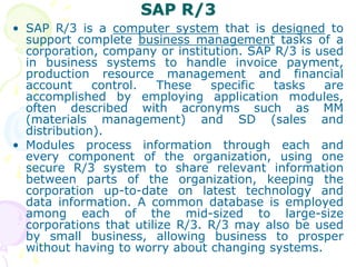 ERP MARKET document file for students .ppt