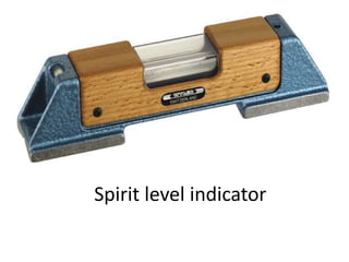 Spirit level indicator
 