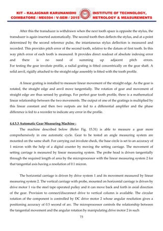 Unit IV form measurements | PDF