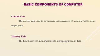 Unit IV Fundamentals of Computer Organization.pptx