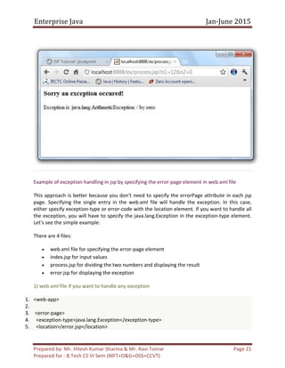 JSP and struts programming | PDF