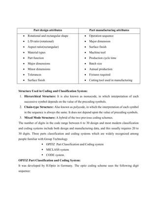 Unit IV Learning Material.pdf GROUP TECHNOLOGY | PDF