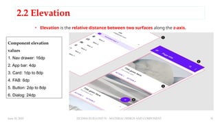 UNIT IV MATERIAL DESIGN AND COMPONENTS | PPTX
