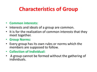 Social Groups | PPTX