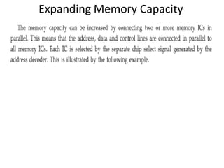 Unit IV Memory and I/O Organization | PDF
