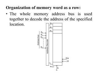 Unit IV Memory and I/O Organization | PDF