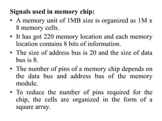 Unit IV Memory and I/O Organization | PDF
