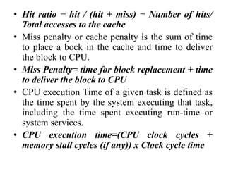 Unit IV Memory and I/O Organization | PDF