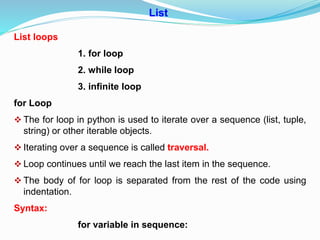 Python for Beginners(v3) | PPTX
