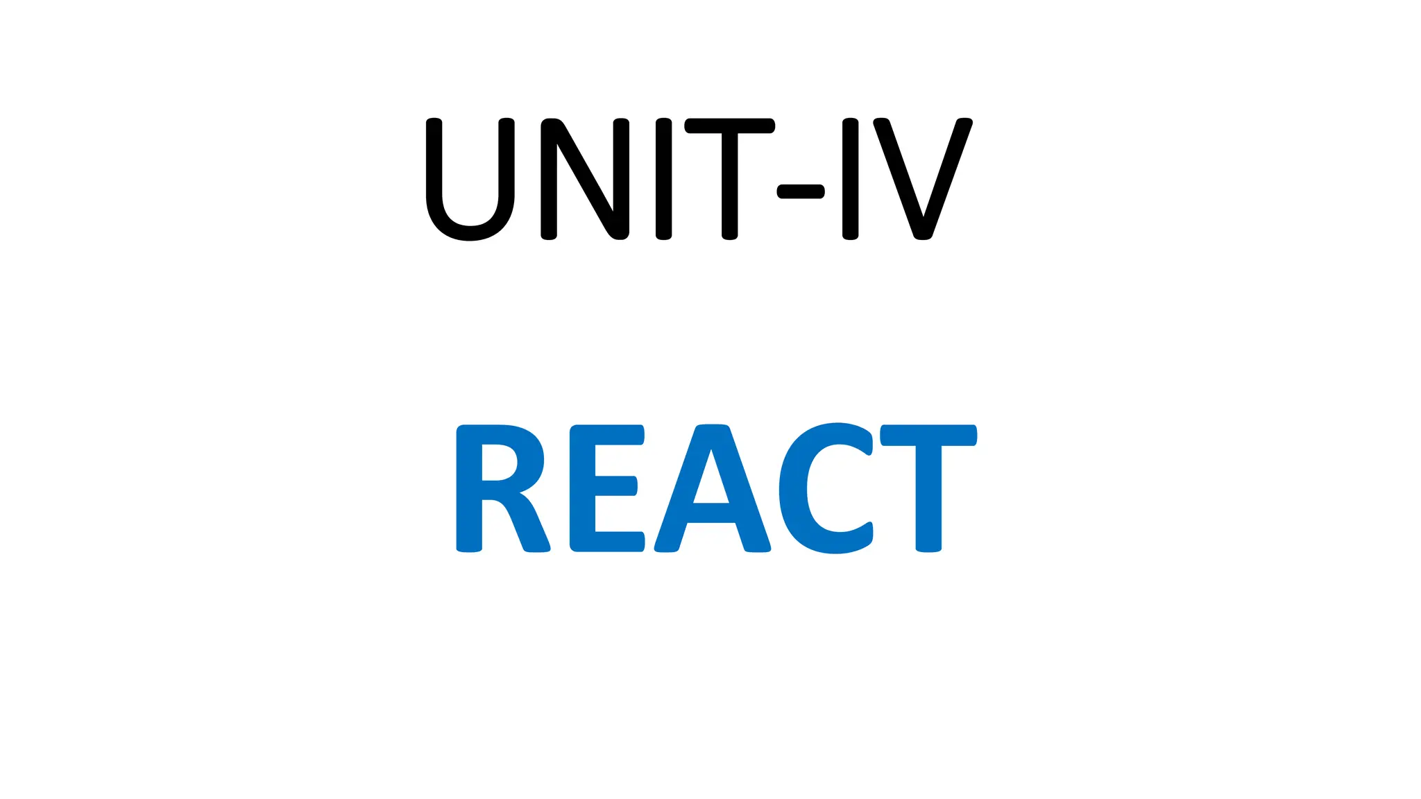 React Basic and Advance || React Basic | PPT | Free Download