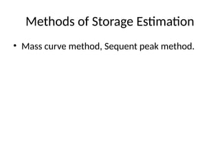 Mack Method unit_IV_reservoirs_presentation.pptx unit 4 Hydrology | PPTX