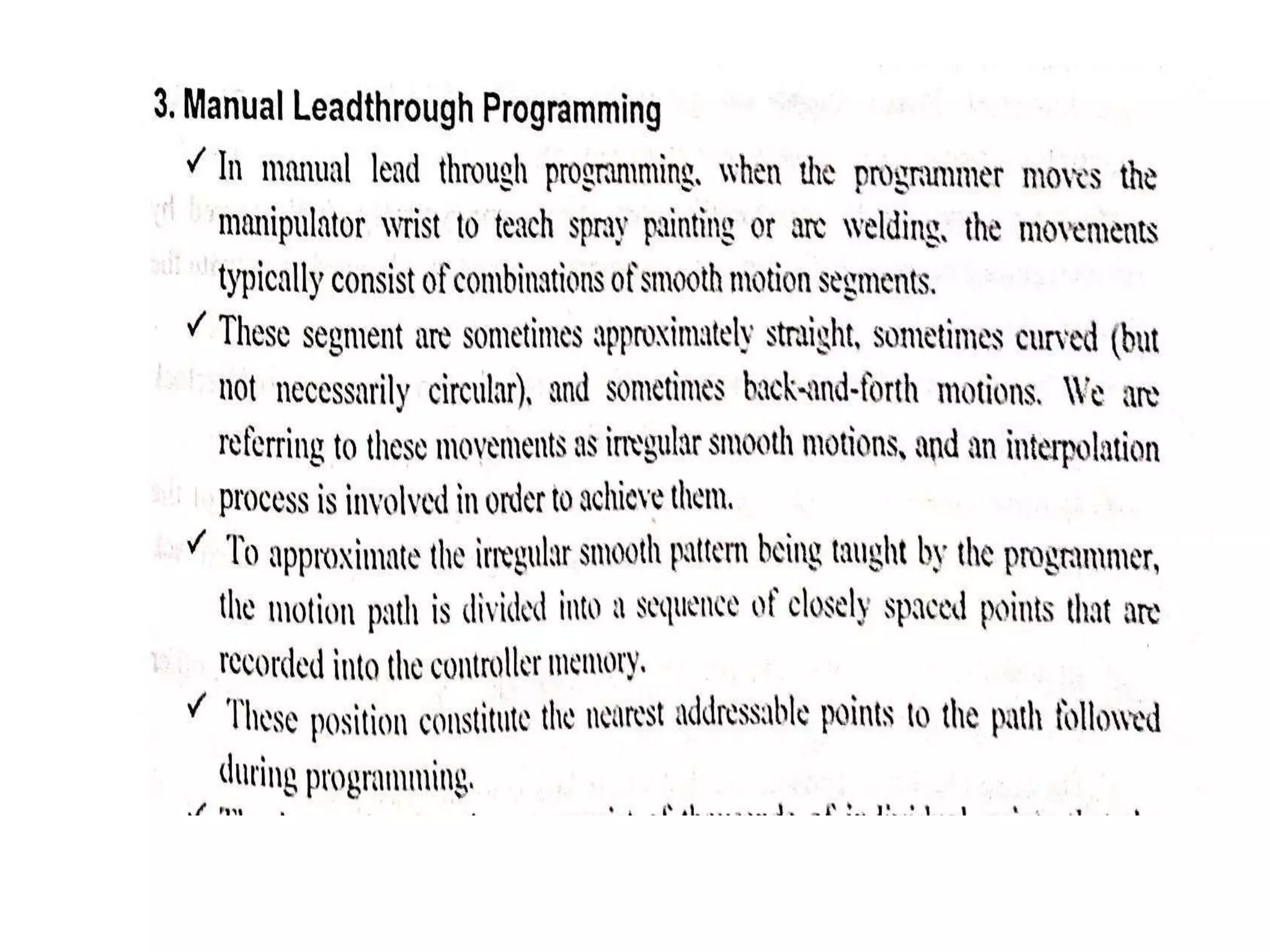 Unit iv robot programming