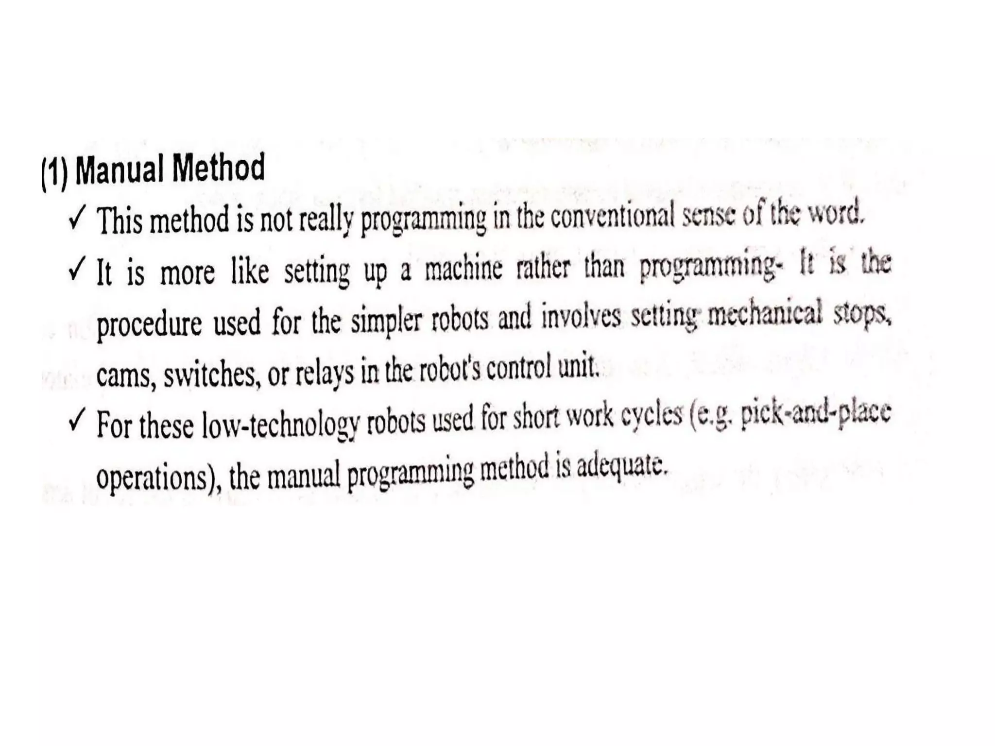Unit iv robot programming