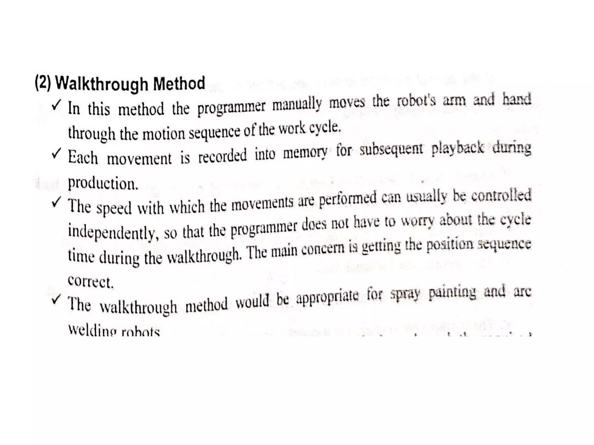 Unit iv robot programming