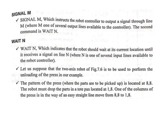 Unit iv robot programming