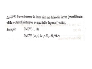 Unit iv robot programming