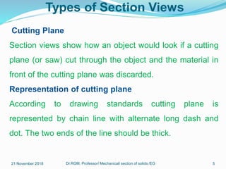Unit iv section of solids | PDF