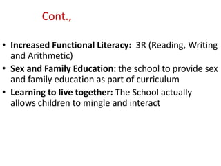 Sociological Bases of Education | PDF