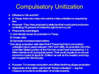 Unitization | PPT