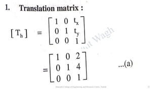 Geometric Transformation 