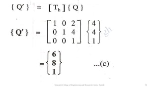 Geometric Transformation 