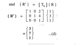 Geometric Transformation 