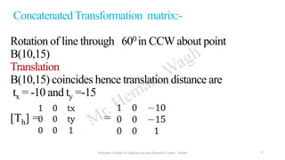 Geometric Transformation 