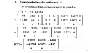 Geometric Transformation 