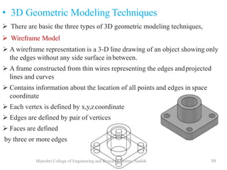 Fundamental of 3D modeling | PDF
