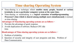 Comprehensive Introduction to Operating Systems: Functions, Types, and ...