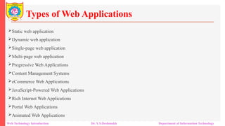 Web Technologies: Introduction, Client Side Technologies | PPTX