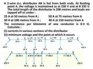Distribution System-2 in power system Engin | PPTX
