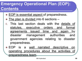 Unit no 03 disaster preparedness | PPSX