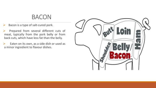 Unit no 4 introduction of ham,bacon, gammon | PPTX