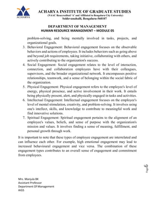 HUMAN RESOURCE MANAGEMENT BBA NEP BATCH SECOND SEMESTER NOTES | PDF