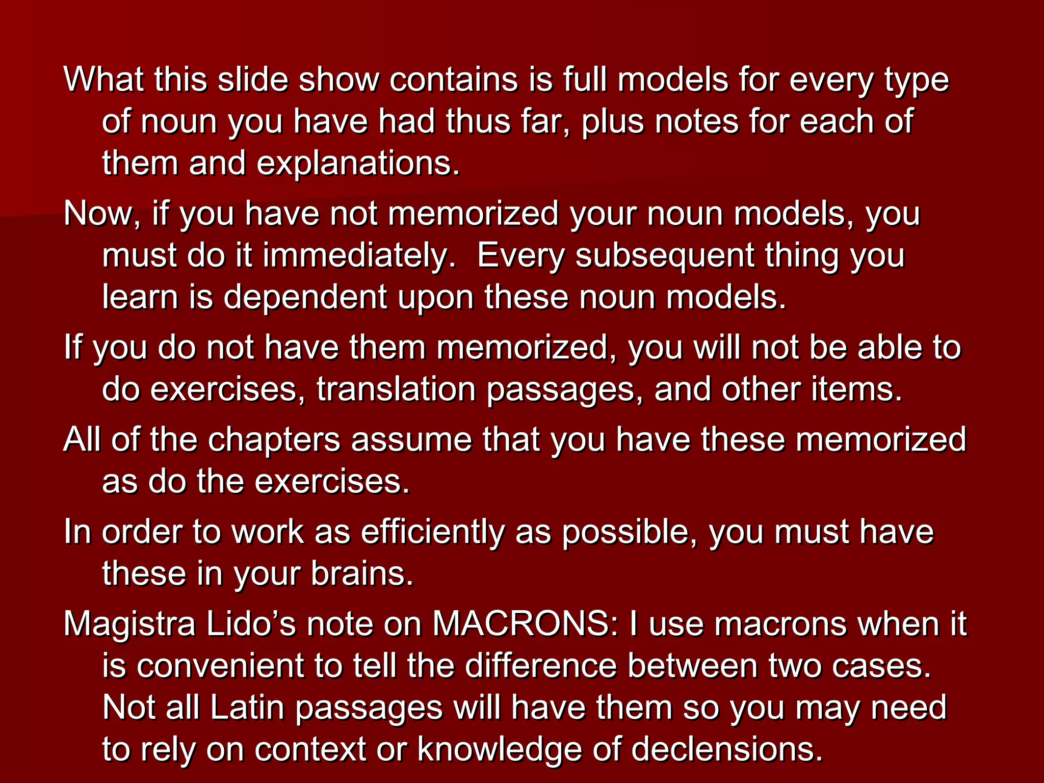 Unit One: The Definitive Noun Powerpoint | PPT