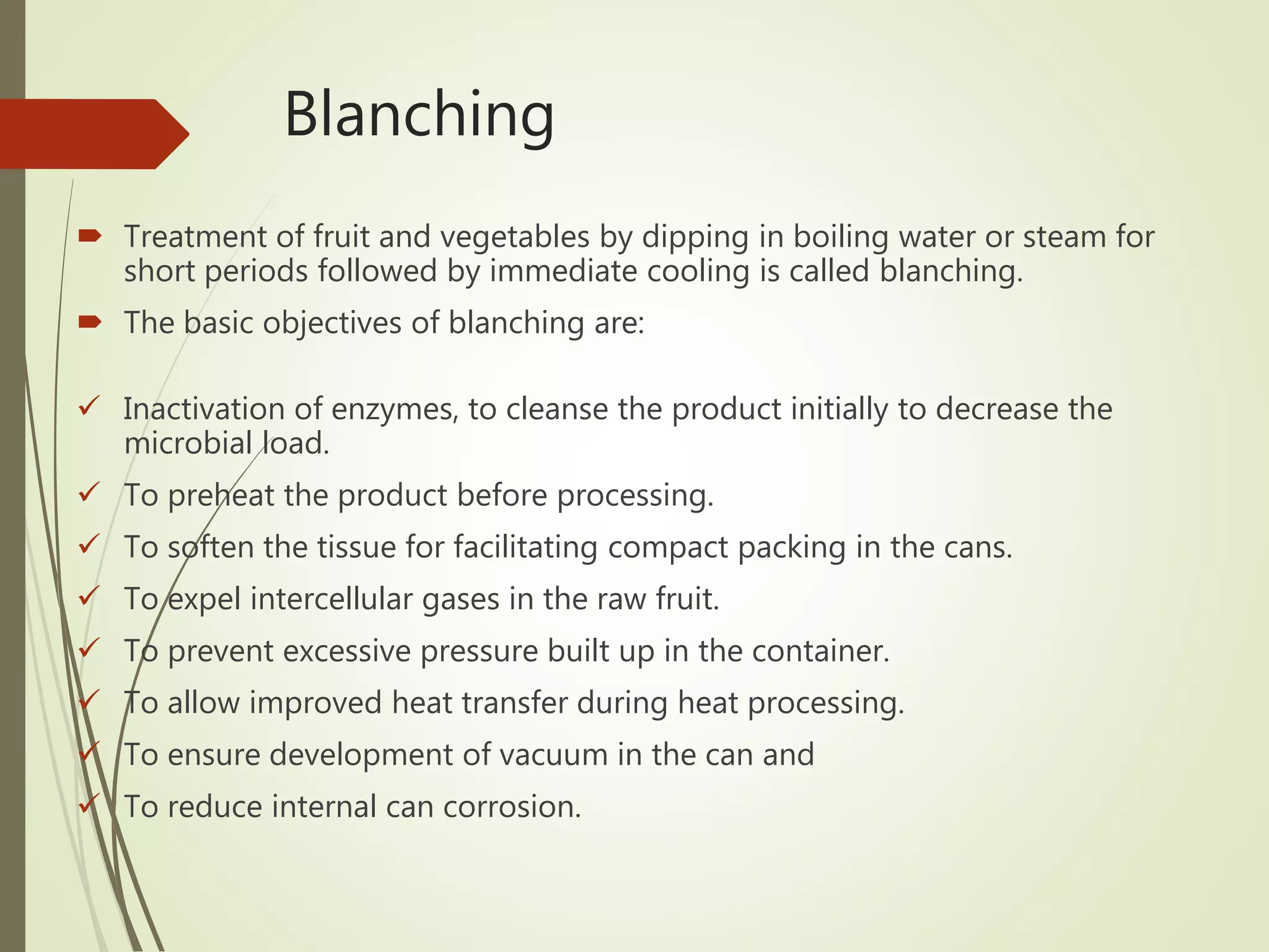 Unit operations in food processing