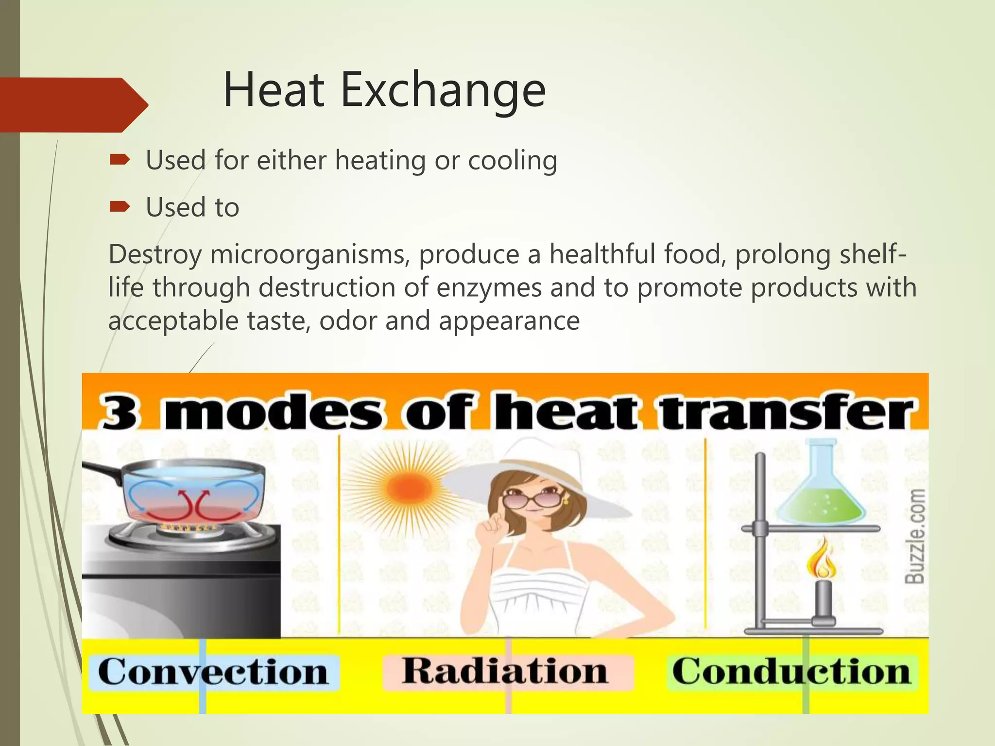 Unit operations in food processing
