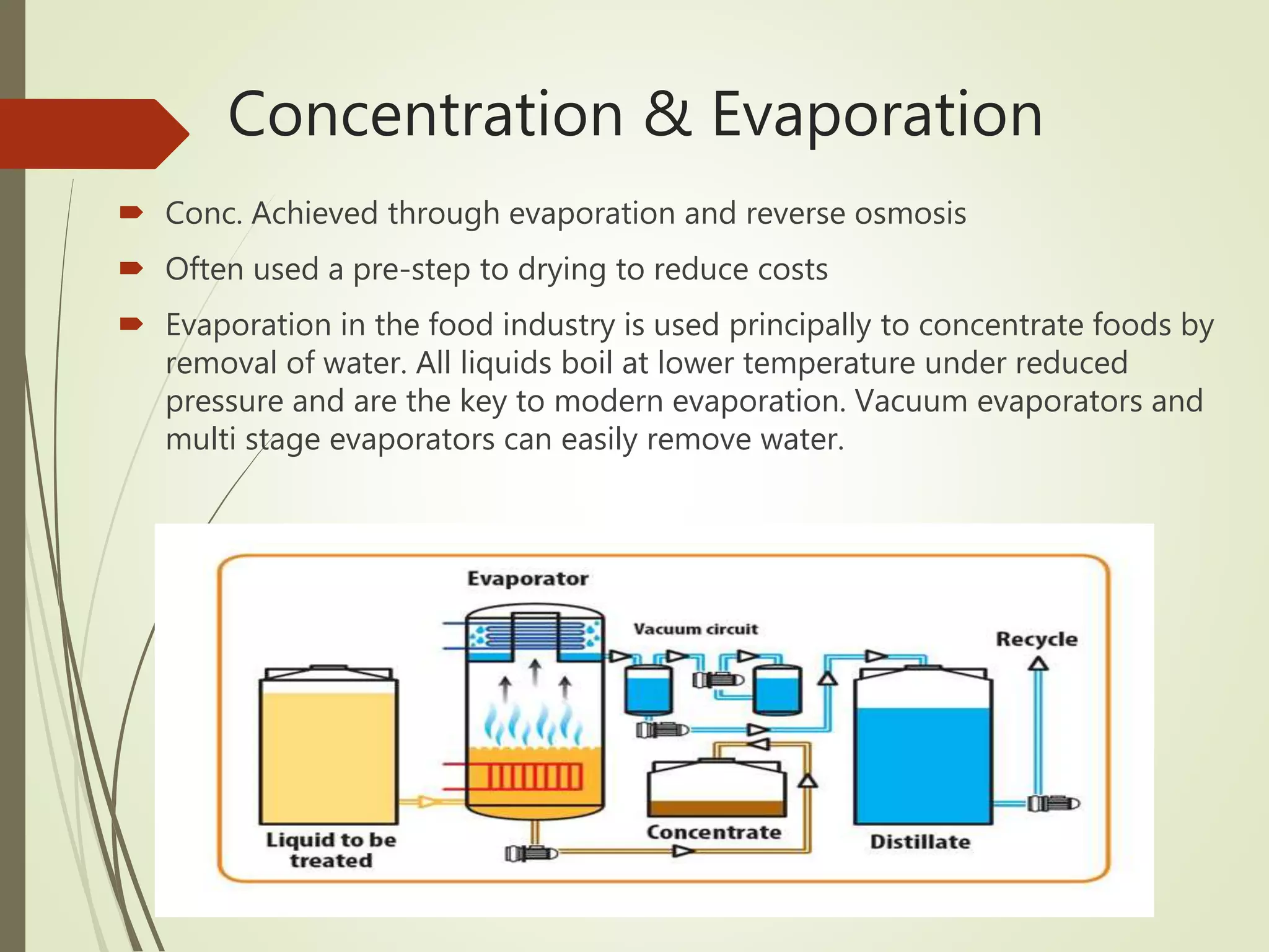 Unit operations in food processing