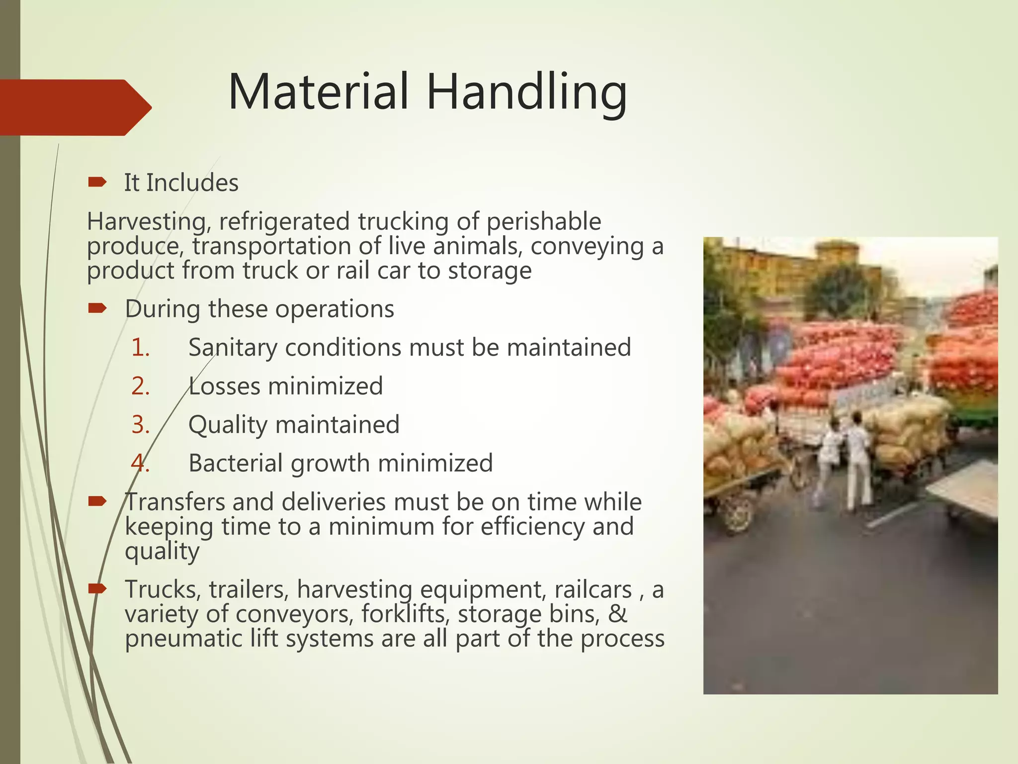Unit operations in food processing