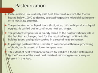 Unit operations in food processing | PPTX