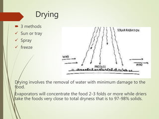 Unit operations in food processing | PPTX