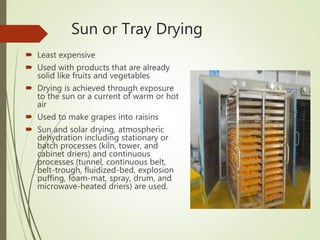 Unit operations in food processing | PPTX