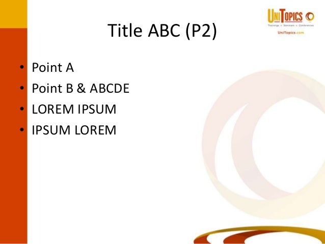 slide share ppt