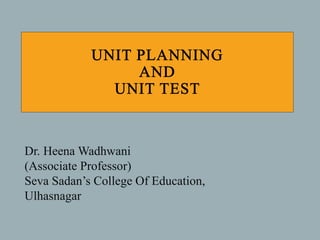 Dr. Heena Wadhwani
(Associate Professor)
Seva Sadan’s College Of Education,
Ulhasnagar
 
