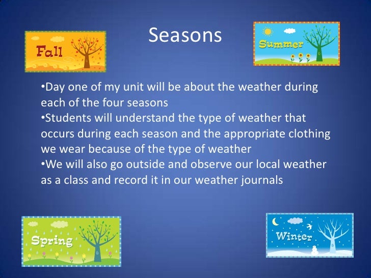 seasons powerpoint